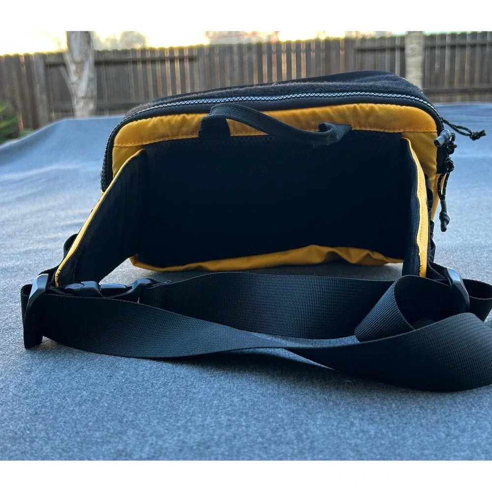 The North Face Explore BLT L Fanny Pack Yellow Black Waist Bag NF0A3KYH